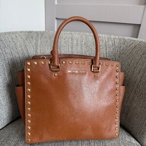Studded MK Purse